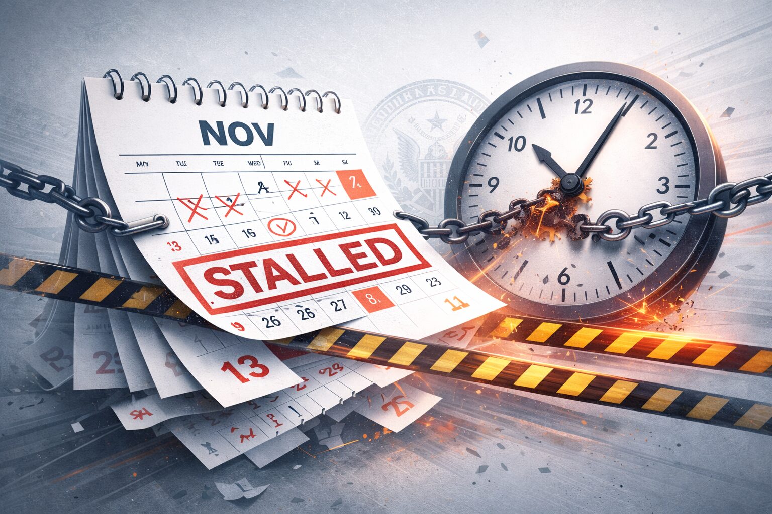 How Politics Slowed Down Before It Broke